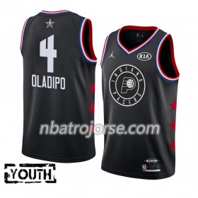 Barn Indiana Pacers Tröja Victor Oladipo 4 2019 All-Star Jordan Brand Svart Swingman